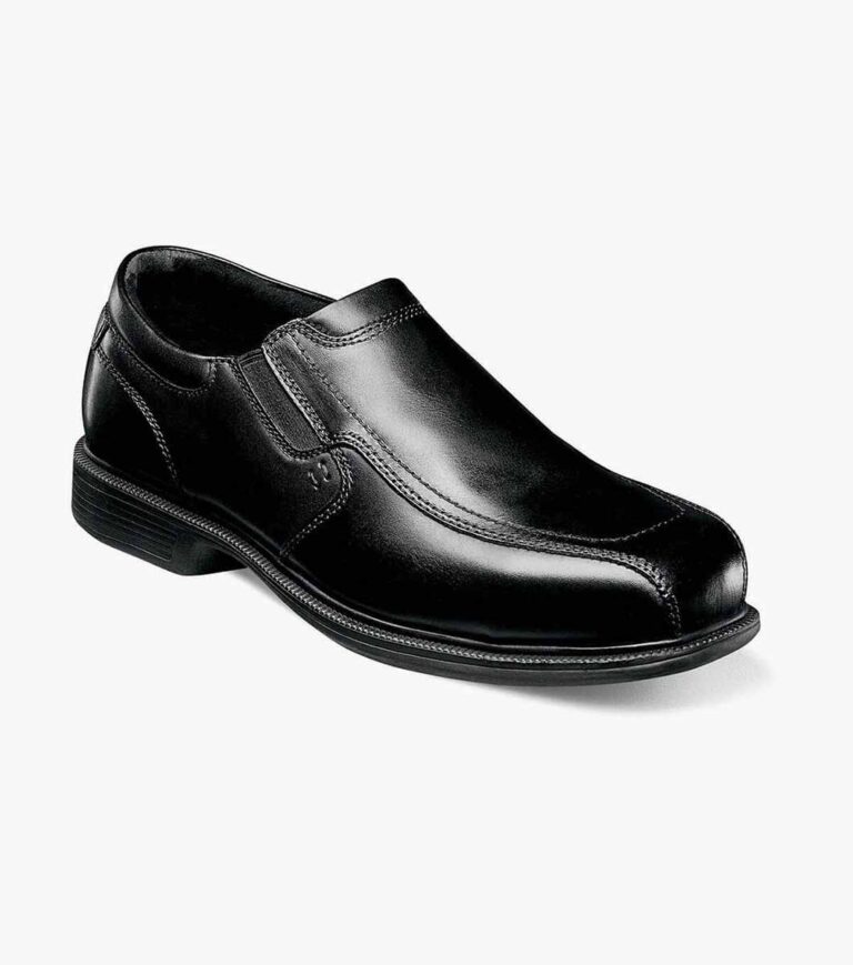 Get the Job Done in Style: Leather Slip on Work Shoes