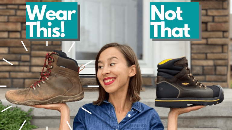 Wear This Not That Minimalist Work Boots Save Your Back